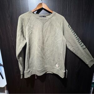 Carhartt women’s army green Crewneck Sweater